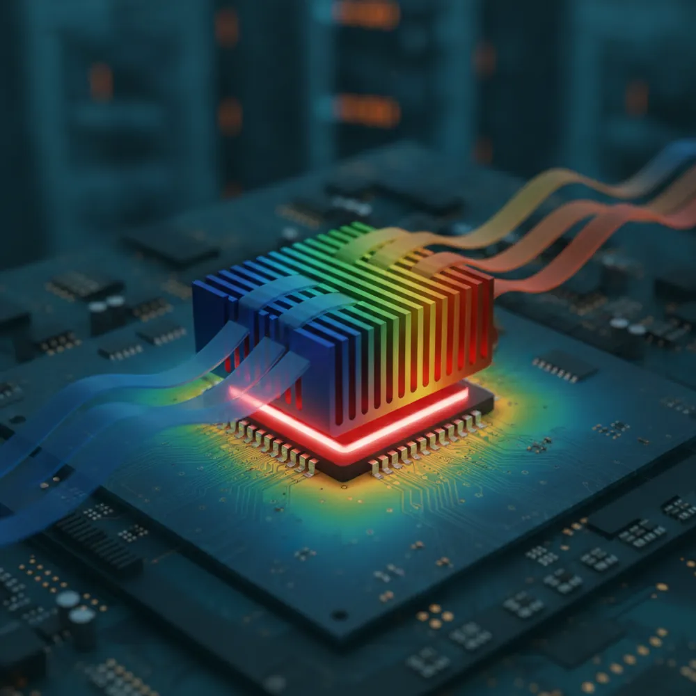 Electronics thermal management simulation visualization